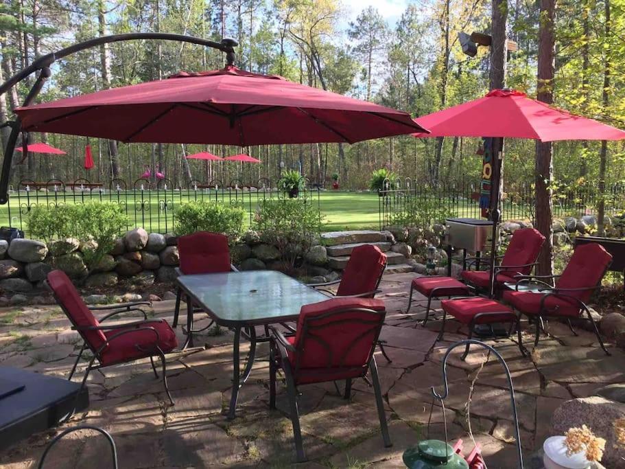 The Croquet Cabin Your Year Round Romantic Escape Villa Boulder Junction Bagian luar foto